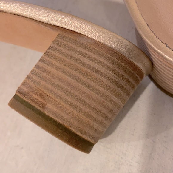 COPY - Hermes Metallic Napa Oasis Sandals Rose Dore - Picture 15 of 16